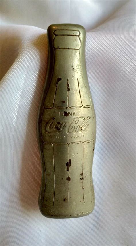 German Coca Cola Bottle Opener Trink Schutzmarke Soda Advertising