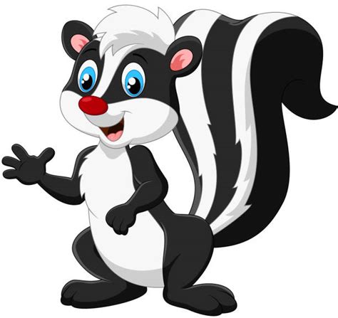 Cartoon Of A Funny Skunk Illustrations, Royalty-Free Vector Graphics & Clip Art - iStock