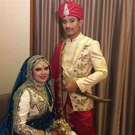 Baju Pengantin Tema Bollywood Foto Cantiknya Selebriti Malaysia