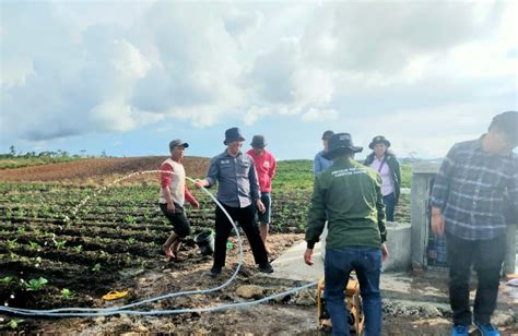 Direktur Irigasi Kementan RI Tinjau Pembangunan Jaringan Irigasi Air