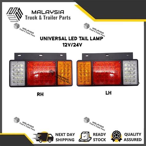 Universal Led Tail Lamp V V Isuzu Npr Nhr Hicom Lorry Hino Fuso Led