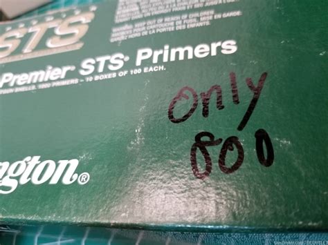 Remington Sts Shotgun Primers 209 2800 Reloading Primers At