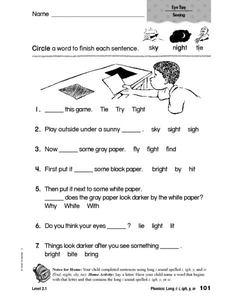 Ie Worksheet