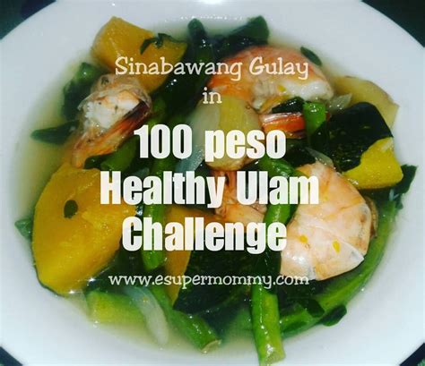 Cheap Ulam Recipes