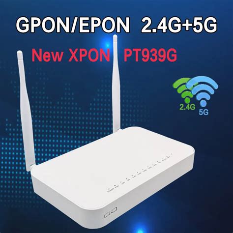 100 Original New XPON ONU GE 2USB TEL HGU WIFI 2 4G 5G Dual Band ONT