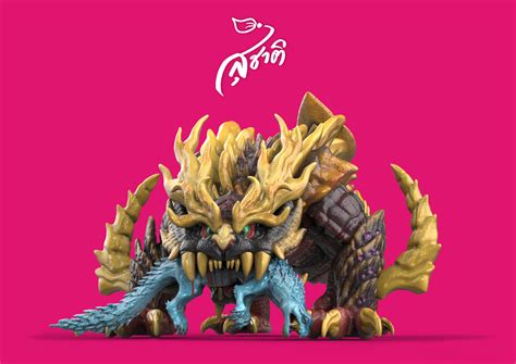 ArtStation - Fanart Monster Hunter Rise Magnamalo