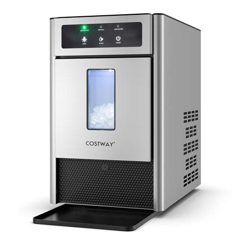 Best Buy Costway Countertop Nugget Ice Maker With Self Cleaning