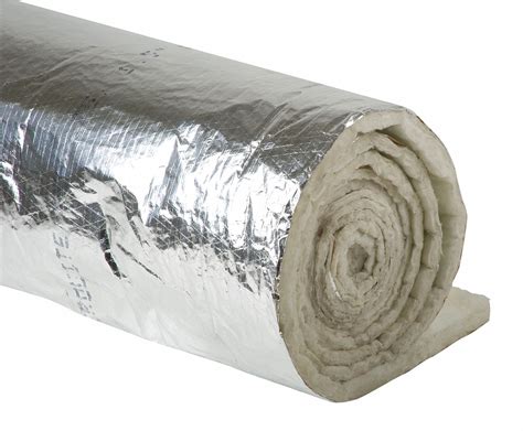 Johns Manville Duct Insulation Wrap Fiberglass 1 Lb Density 48 In Duct Insulation Width