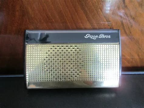 Petite Radio Transistor Vintage Pizon Bros Translitor Pocket Eur