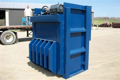 Vertical Cardboard Baler Rotobale Compaction Solutions Inc