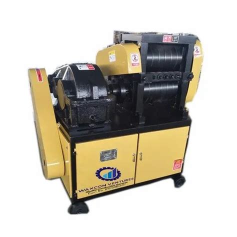 Mild Steel Straightening Machines By Waxcon For Scrap Straight