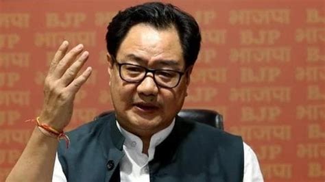 Collegium Issue Is All About Mindgame Law Minister Kiren Rijiju