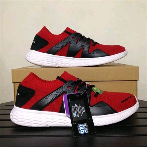 Jual Sepatu Running Nineten Fujiwara Red Black Di Lapak Kedai Sport