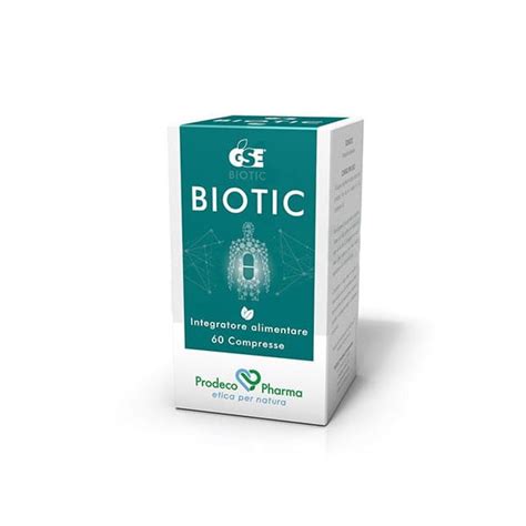 GSE Biotic 60 Compresse Prodeco Pharma Secondo Natura