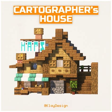 Klaydesign • Minecraft Builder On Instagram 🗺️ Cartographers House