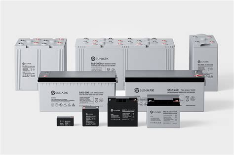 Sunark Lead Acid Solar Batteries 2 Volt 2v 1000ah 1500ah 2000ah 3000ah