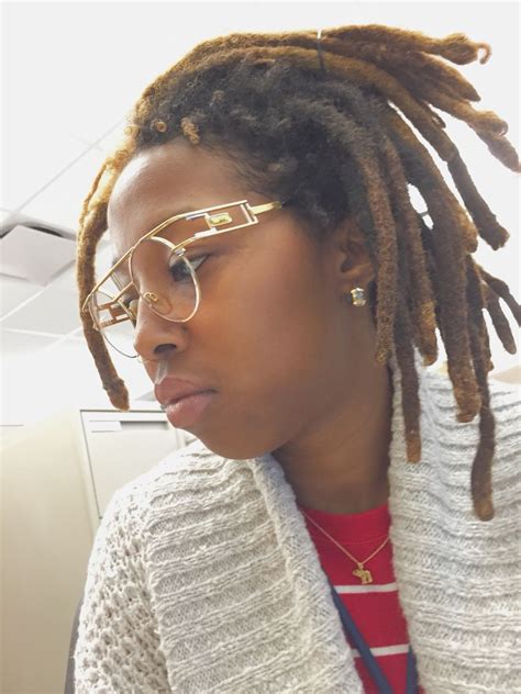 Freeform Locs Love The Glasses As Well Locs Hairstyles Hair