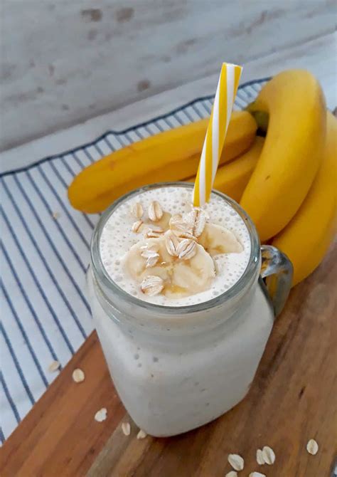 Smoothie De Banana Para El Desayuno Natta Home Taste