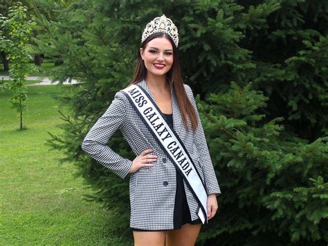 Miss Galaxy Canada Crown Goes To Chatham Woman 24 The Stratford