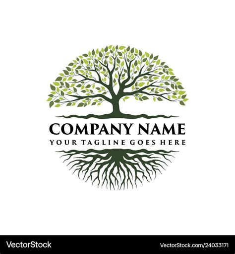 Tree life logo Royalty Free Vector Image - VectorStock