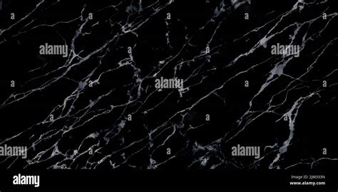 Black Marble Texture With Natural Pattern For Background Or Design Art