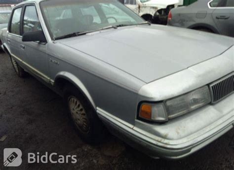 1993 Oldsmobile Cutlass Ciera S 1G3AG55NXP6369683 Bid History