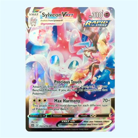 Sylveon Vmax Tg Brilliant Stars Ginko Cards