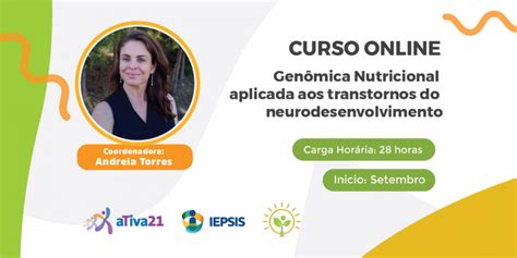 Curso Online Gen Mica Nutricional Aplicada Aos Transtornos Do