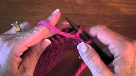 Twisted Purl Stitches Youtube