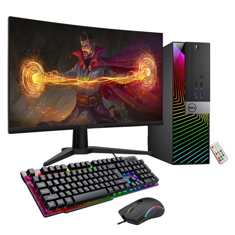 Amazon.com: Dell RGB Gaming PC with 27 Inch Gaming Monitor OptiPlex ...