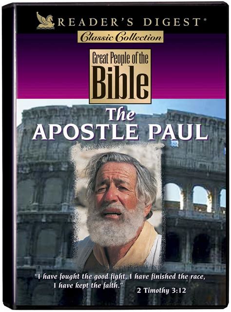 Great People Of The Bible Apostle Paul Dvd Region 1 Us Import Ntsc