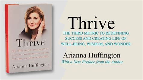 Thrive Arianna Huffington Stories Of Experience Full Audiobook