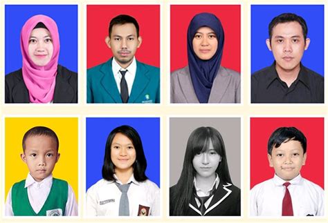 Background Warna Biru Gambar Passport Cara Membuat Background Pass