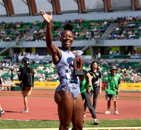 Jackson 100m Title Down 200m Title Next In Diamond League Finals