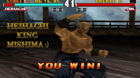 Heihachi Uses Kings Moves Tekken 3 YouTube