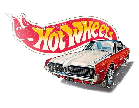 Authentic Vintage Distressed Hot Wheels Painting By Price Marshall Fine Art America