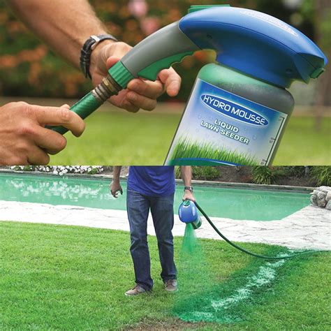 Hydro Mousse Household Seeding System Liquid Spray Seed Lawn Care Grass Shot New 309789175146 Ebay