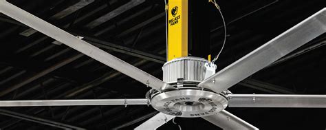 Large Warehouse Ceiling Fans