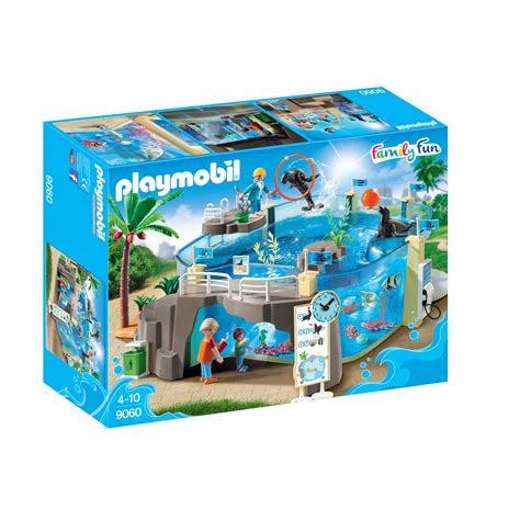 Playmobil Aquarium - dunkler sand aquarium