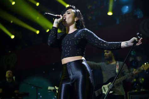 DEMI LOVATO At Hot 99 5 Jingle Ball 2014 In Washington HawtCelebs