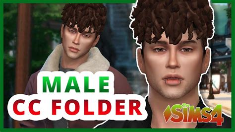 Sims 4 male hair cc folder - digihon