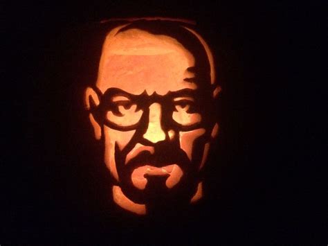 Breaking Bad Heisenberg Pumpkin Carving Pumpkin Carving Heisenberg