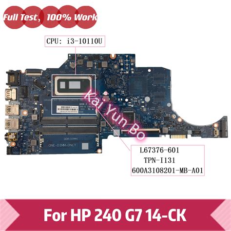 Tpn I A For Hp Ck Cf G Laptop Motherboard