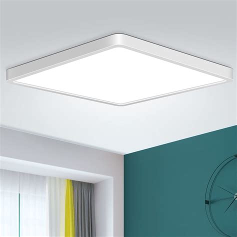 Led Ceiling Light Fixture Flush Mount 12 Inch 24w Daylight White 5000k Ceiling