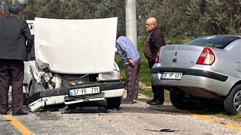 Milas Ta Trafik Kazas Yaral Haber Milas