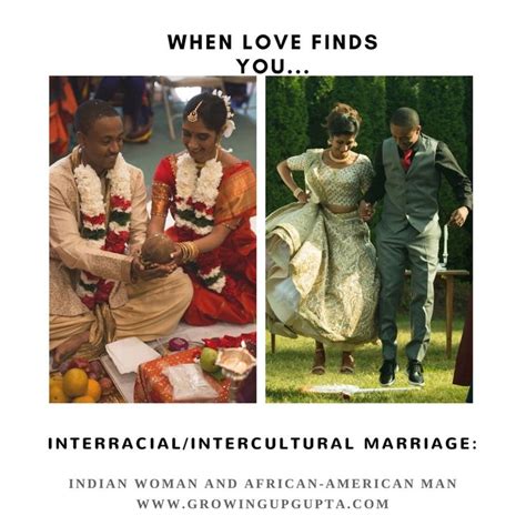 Interracialintercultural Marriage Indian Woman And African American Man When Love Finds You