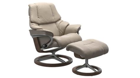 Stressless Reno M Signature Relax Sessel Und Hocker Leder M Belland