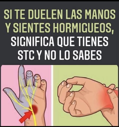 POR QUÉ SE TE DUERMEN LAS MANOS Y SIENTES HORMIGUEO EN MANOS Y PIES