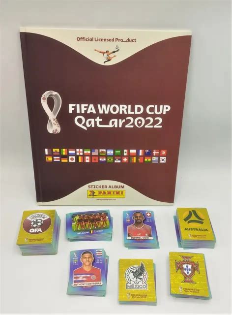 FIFA WORLD CUP 2022 Qatar Action Figures Hardcover Empty Album