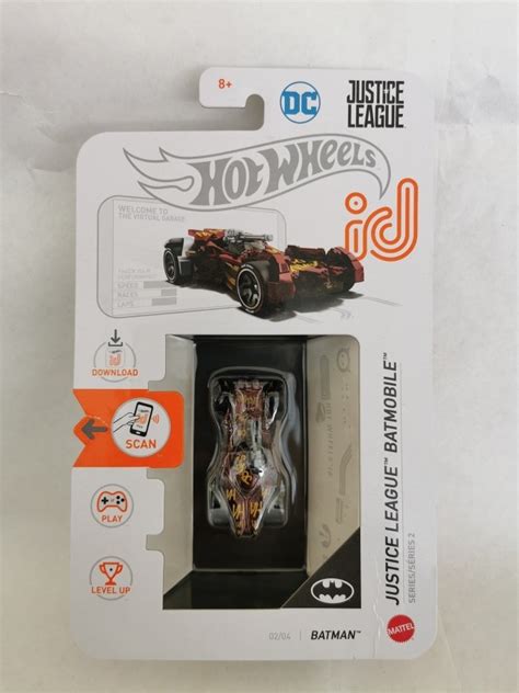 Hot Wheels Id Batman Justice League Batmobile S Lecrotoys Envío gratis